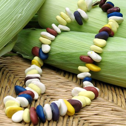 Indian Corn Necklace Craft