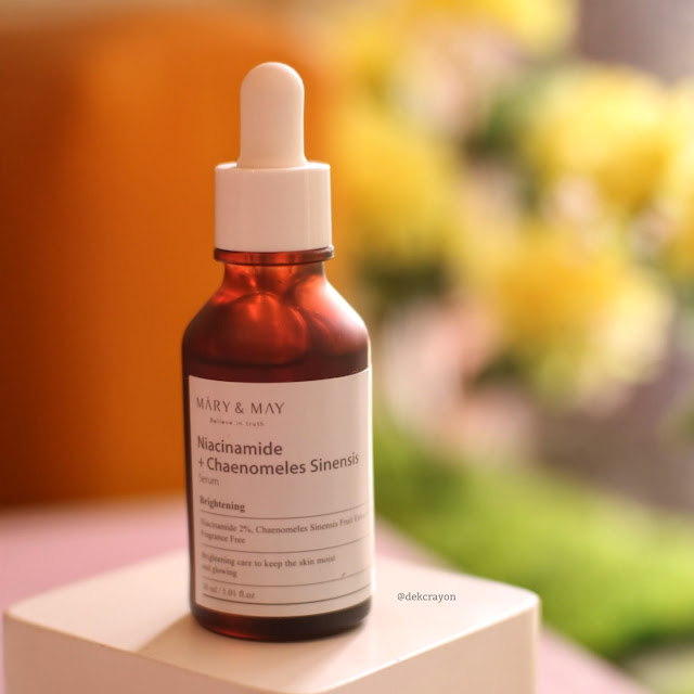 review mary & may niacinamide serum