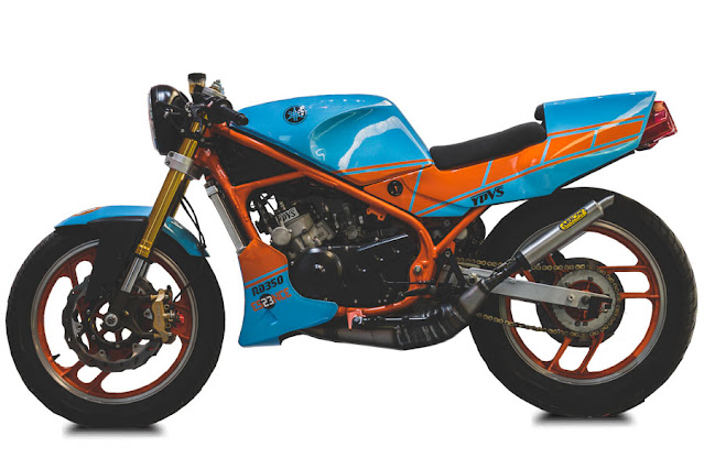 Yamaha RD350 By Bolt Motor Co. Hell Kustom