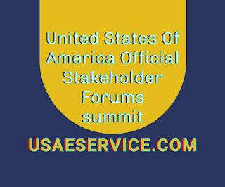 USA United States Official Stakeholder Forums summit
