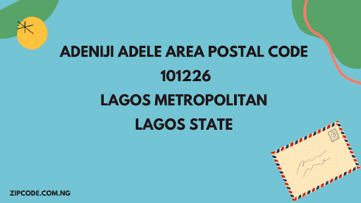 Adeniji Adele Area Postal Code