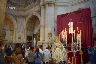 Cautivo y Encarnación, Domingo de Ramos 2021 en Granada