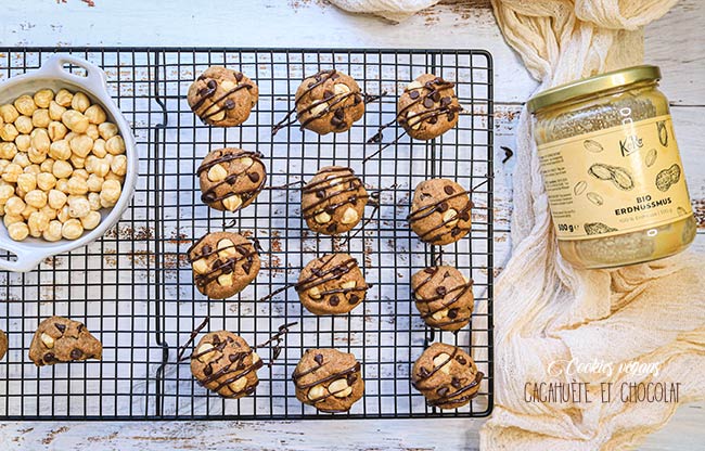 recette cookies cacahuete et chocolat COOKIES CACAHUete chocolat