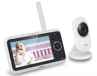VTech VM 350 video baby monitor with 5-Inch screen