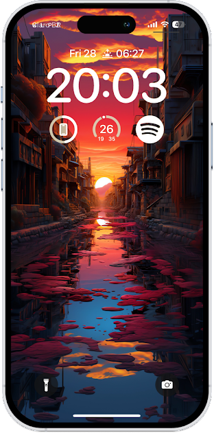 HD Phone Wallpaper - Beautiful Sunset