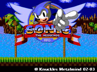 Ficha Sonic The Hedgehog RPG (RPG Maker 2003)