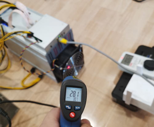 air inlet temperature test