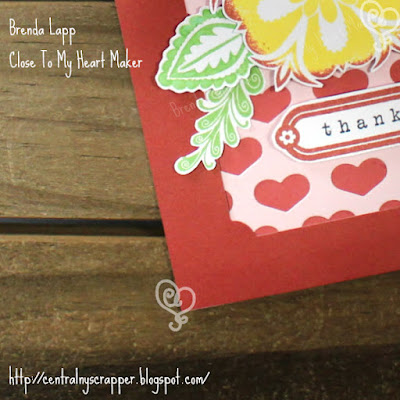 close-up card created with Bring Back My Pack—Chantilly