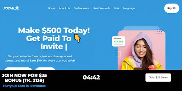 How to Earn 200 Dollar in 4 Days 2022 Cash out by Bkash