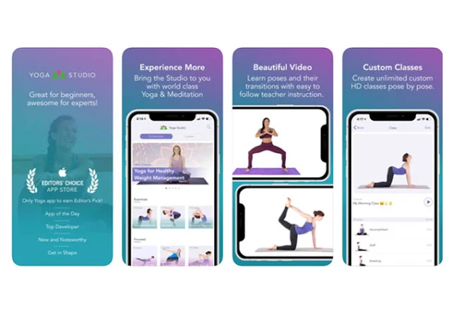تطبيق Yoga Studio