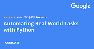best Python course to automate real world task with Python