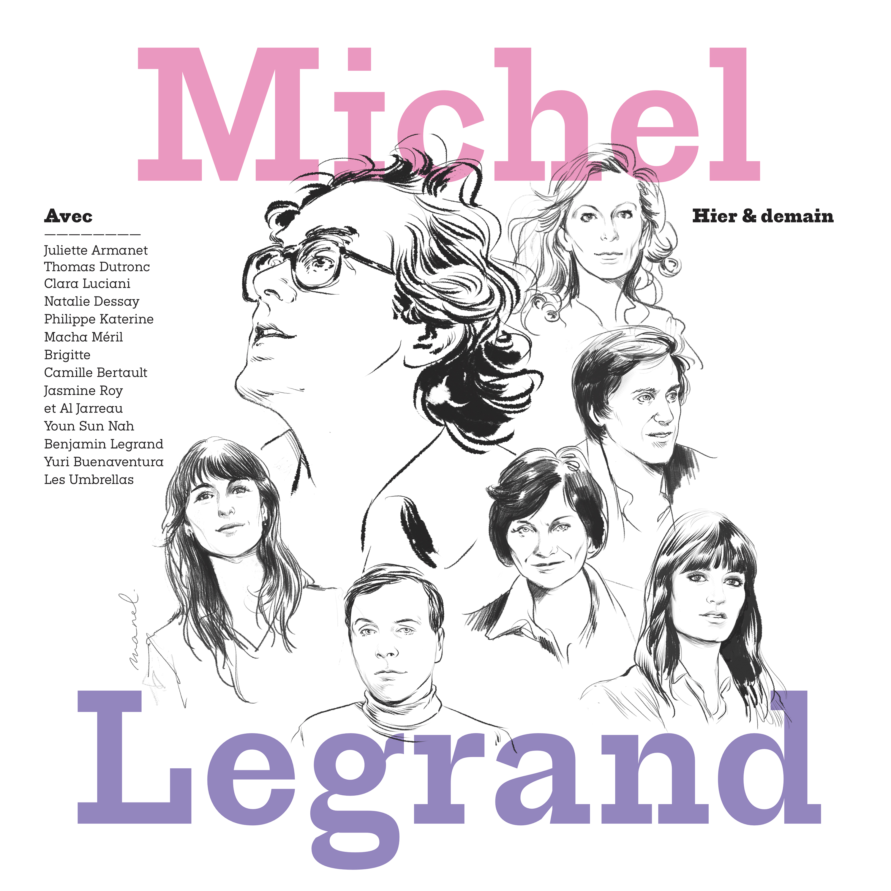 Coffret hommage à Michel Legrand : Hier et demain