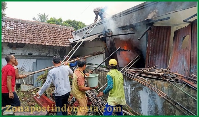 Ini Penyebab Kebakaran Masjid Al-Huda Dusun Panjen Desa Jambewangi Kecamatan Sempu Banyuwangi. Kerugian Ditaksir Rp. 30 Juta