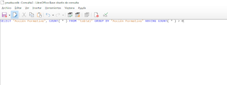 LibreOffcie Base - consulta sql de duplicados