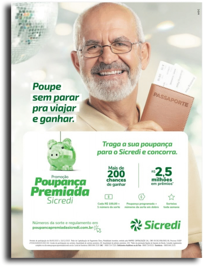 SICREDI - POUPANÇA PREMIADA