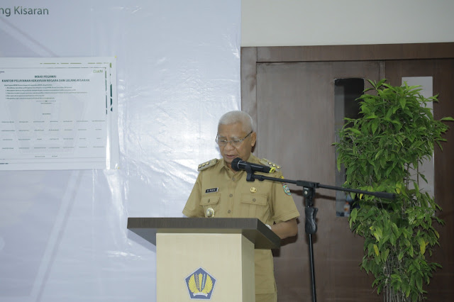 Bupati Asahan Hadiri Pencanangan Zona Integritas Menuju Wilayah Bebas Korupsi.