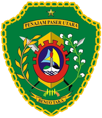 Logo / Lambang Kabupaten Penajam Paser Utara - Latar (Background) Putih & Transparent (PNG)
