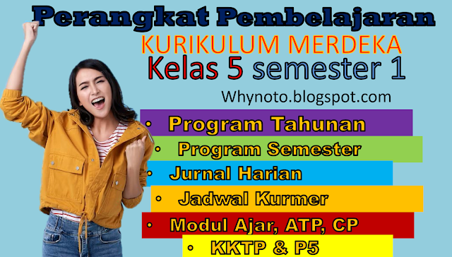 Download Perangkat Kurikulum Merdeka Kelas 5 Semester 1 Lengkap