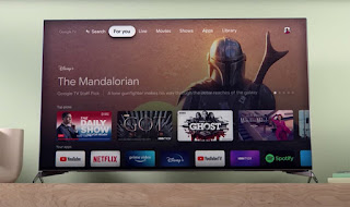 How to customize the Google TV home screen?