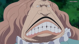 ワンピースアニメ WCI編 797話 ローラ 父親 パウンド Pound | ONE PIECE Episode 797