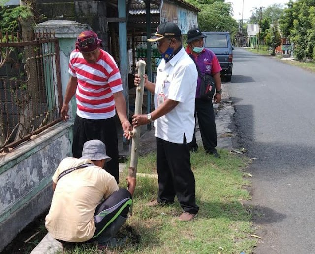 Tanam Pohon Kelor di Sepanjang Jalan Protokol Desa Jatirejo Sesuai ICON 