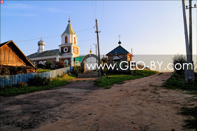 Markowo. Orthodox church of the Holy Trinity. HDR