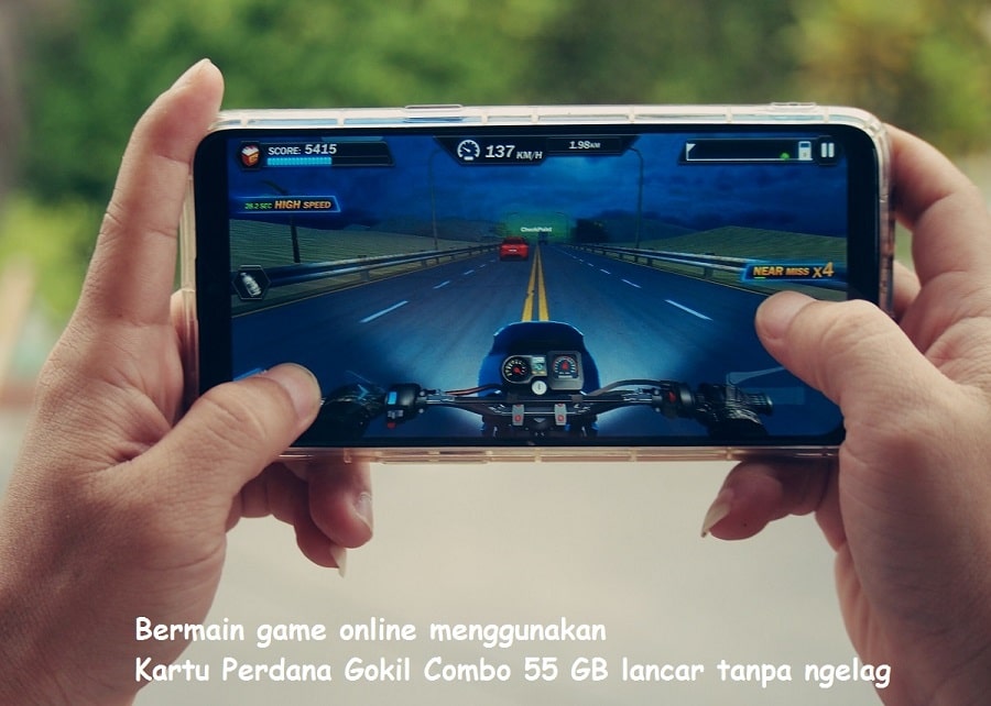 Bermain Game dengan Kartu Perdana Gokil Combo 55 GB