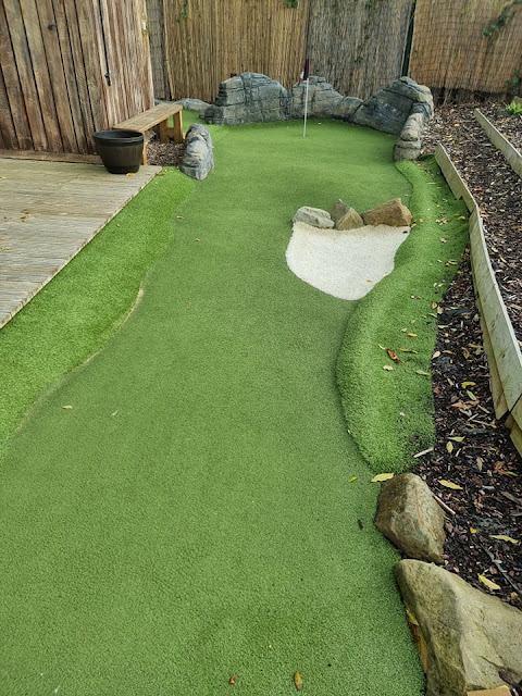 Sherdons Adventure Golf course in Tewkesbury. Photo by Simon Brown, November 2021