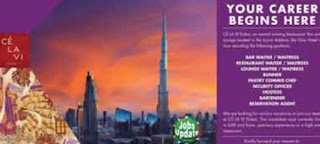 Hostess, Waiter, Runner, Jobs Vacancies For Celavi Dubai Restaurant | Jobs Vacancy Dubai