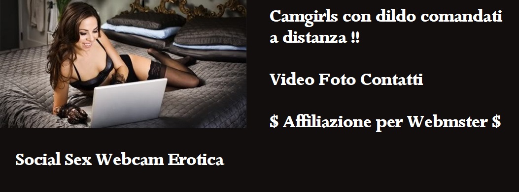 socialsex webcam erotica e programma di affiliazione.