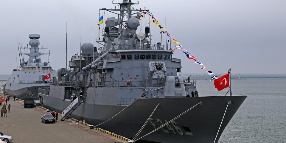 Кораблі ВМС Туреччини, що прибули до Одеси, братимуть участь у спільних навчаннях