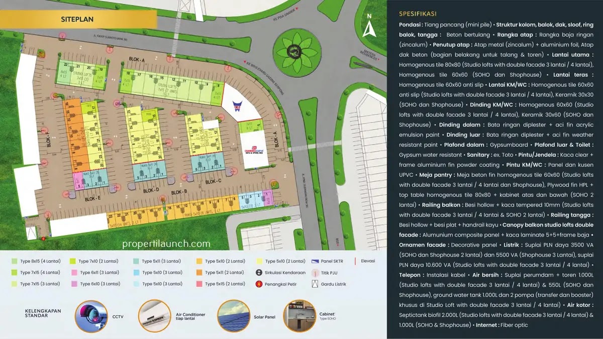 Siteplan Verona Junction Paramount Land