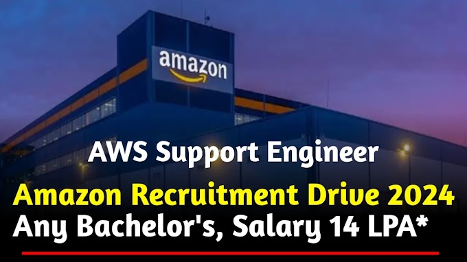 Amazon is Hiring AWS support Engineers