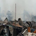 13 kedai separuh kayu di Serdang musnah terbakar