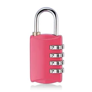 Combination Code 4 Digit Dial Number Lock Padlock For Luggage Zipper Bag Backpack Handbag Suitcase Drawer Durable Locks hown - store