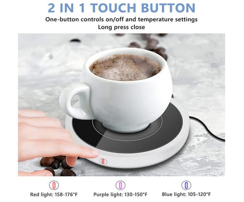 BTOYM Smart Coffee Warmer for Desk with Auto Shut Off