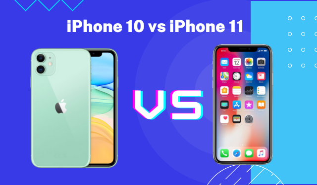 iphone 10 vs iphone 11