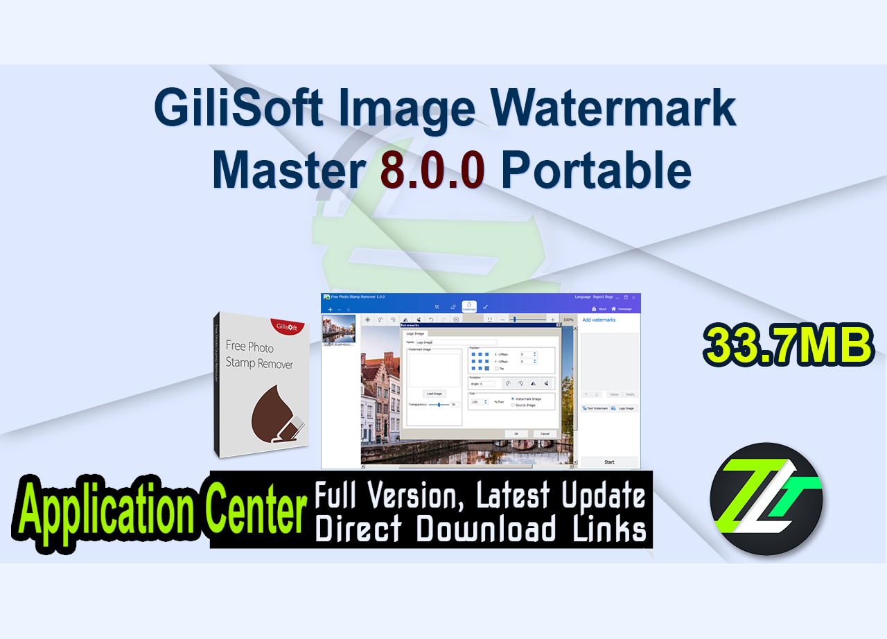 GiliSoft Image Watermark Master 8.0.0 Portable