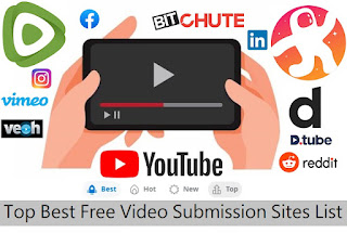 Top 5 Free Video Submission Sites List