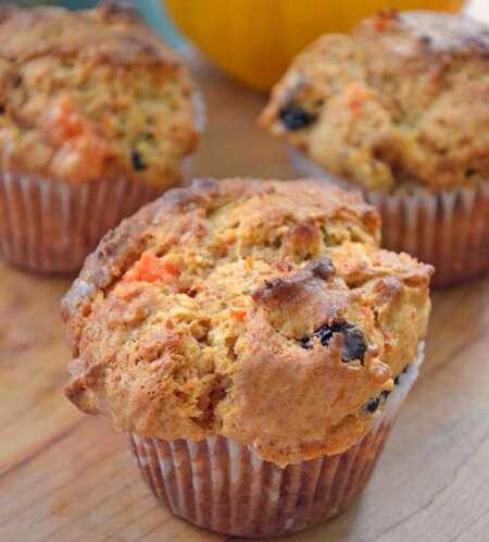 Pumpkin, Squash or Sweet Potato Muffins Recipe