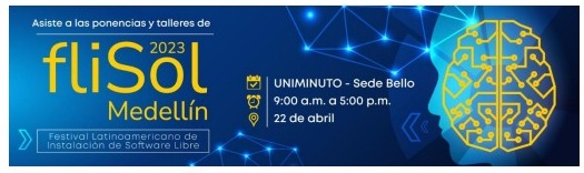 UNIMINUTO, sede oficial del 19° Festival de Software Libre - FLISol 2023