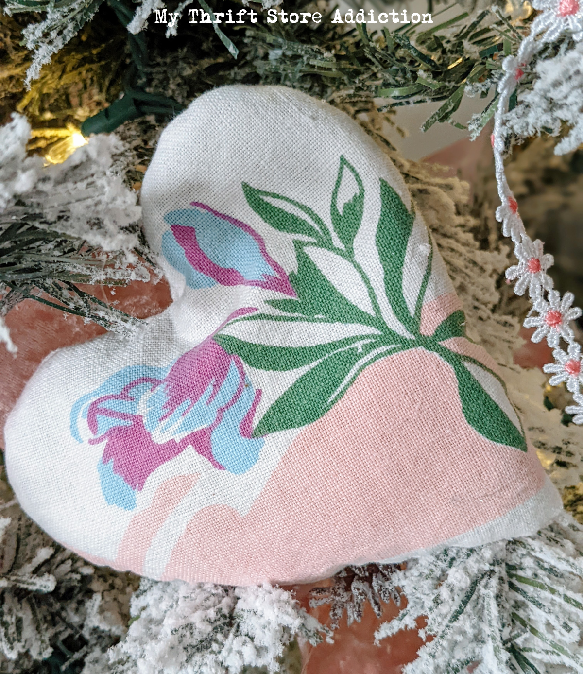 vintage valentine tree