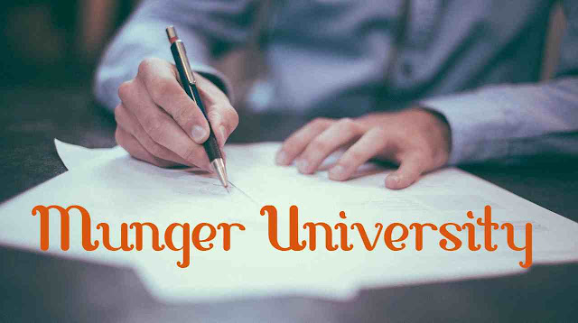Munger University PG 3rd Semester Exam Date  2022, Session 2018-20