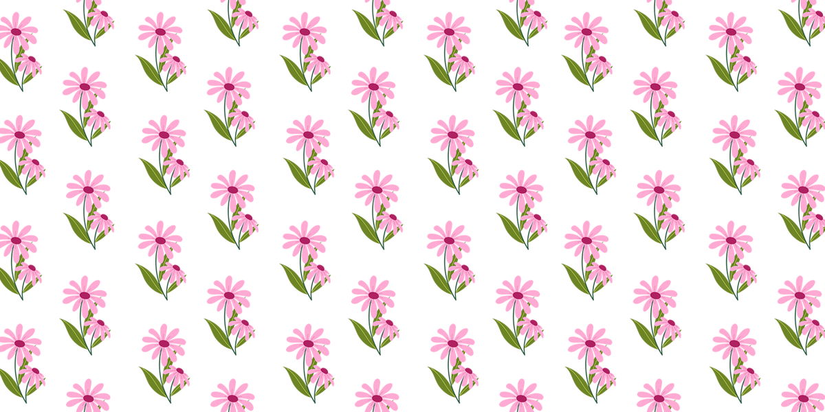 Pink Flower Pattern Design