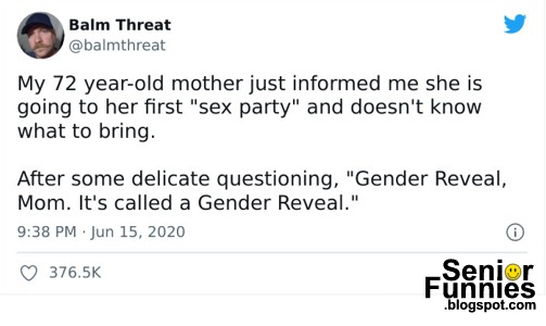 gender reveal, sex party
