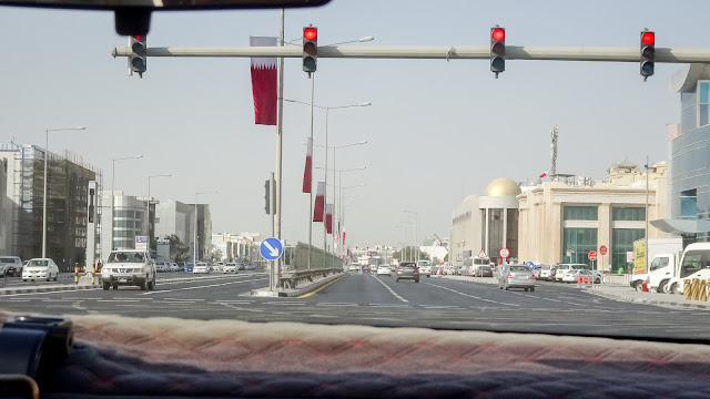 First ride in Doha City Center