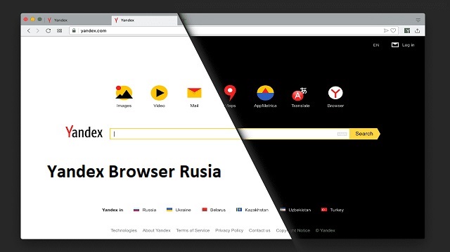 Yandex Browser Rusia