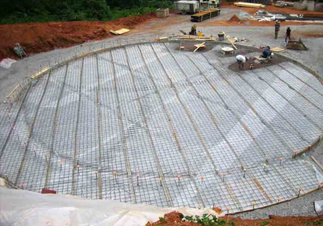 Bar Bending Schedule (BBS) for Circular Slab, Quantity Surveying, Concrete Cost Estimation, Steel Quantity of Circular Slab, Circular Slab Reinforcement Calculation, RCC Circular Slab, BBS of Circular Slab, BBS Calculations, Unit Weight, Circular Slab Bar Bending Schedule, Slab Reinforcement