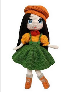 PATRON GRATIS MUÑECA AMIGURUMI 48388 👩