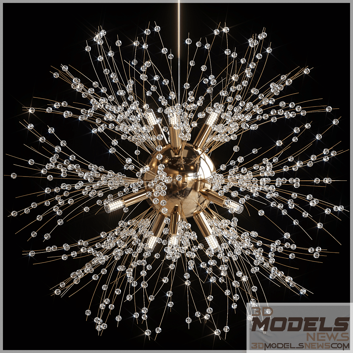 Pendant light model rosalia d50cm